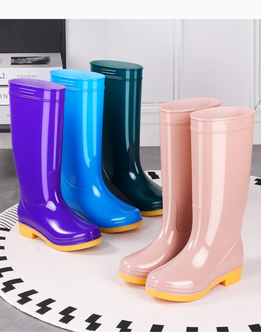 ladies‑tall‑waterproof‑wellington‑boots‑various‑colors‑non‑slip‑outsole